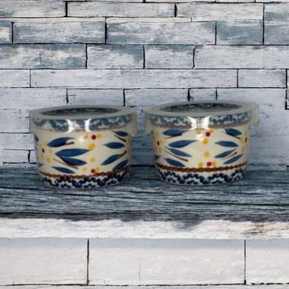 Temptations Old World 5 oz. Ramekins With Lids Set Of 2